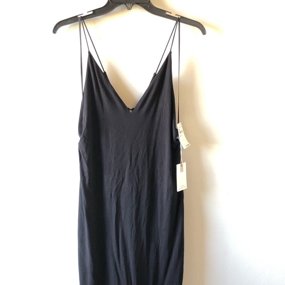 New Good American Spaghetti Open Back Midi Dress 5 2XL - Picture 5 of 13